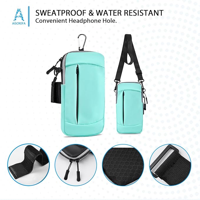 Phone Holder Arm Bands for Running Armband Small Crossbody Bags for Women Kids,iPhone 15 14 13 12 11 Pro Max Xs Xr X 6 7 8 Plus SE Mini Galaxy Ultra Edge S24 S23 Note