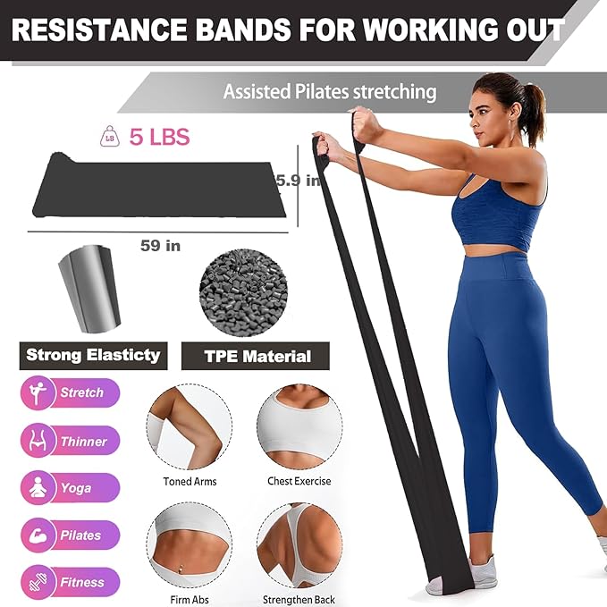 Pilates Ring and Ball Set Bulk, Pilates Equipment with 12 Inch Pilates Circle Rings, Small Yoga Balls, Resistance Bands, Pilate Essential Kit Bulk for Home Workouts Women, Pilates & Yoga Studio