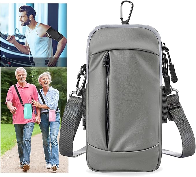 Phone Holder Arm Bands for Running Armband Small Crossbody Bags for Women Kids,iPhone 15 14 13 12 11 Pro Max Xs Xr X 6 7 8 Plus SE Mini Galaxy Ultra Edge S24 S23 Note