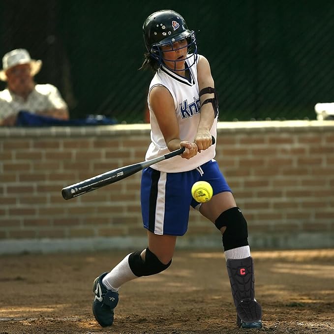 Batter’s Baseball Leg Guard with Adjustable Straps - for Youth and Adult