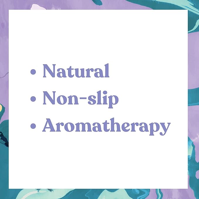 ASUTRA Yoga Mat Cleaner Spray (Peaceful Lavender), 4 fl oz - No Slippery Residue, Organic Essential Oils, Deep-Cleansing for Fitness Gear & Gym Equipment, Microfiber Towel Included
