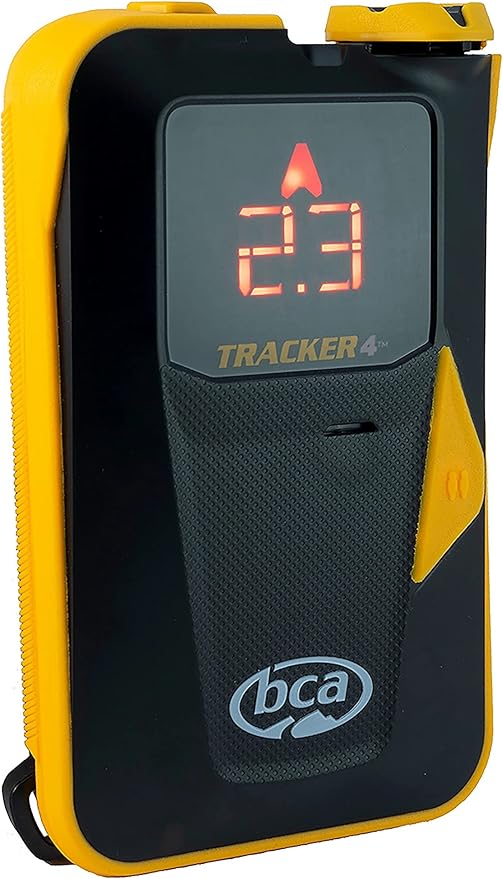 BCA Backcountry Access T4 Turbo Avalanche Beacon Kit Rescue Package - Includes The Tracker 4 Transceiver, 300 Centimeter Avalanche Probe, and Shovel with Saw.