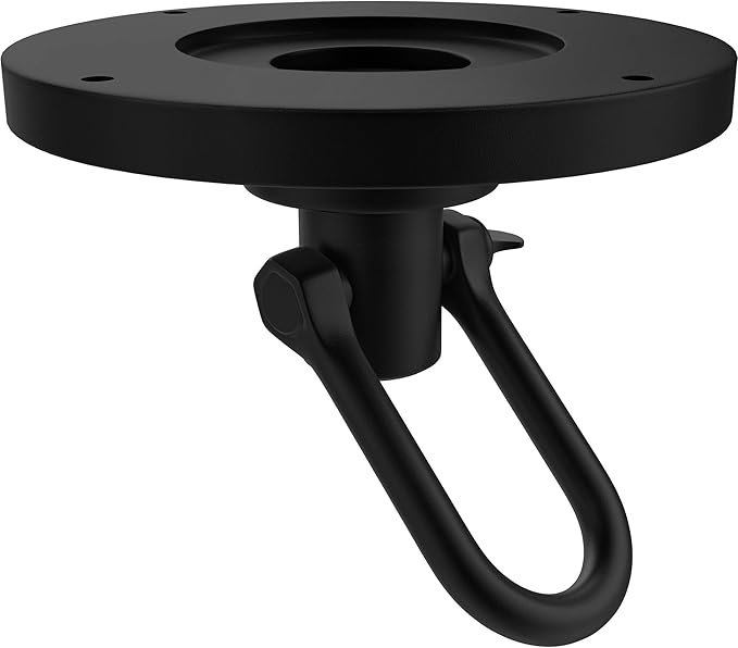 RDX Speed Bag Speedball Swivel, Heavy Duty 360 Multi Direction, Powder Coated Iron Mount Hook for Ceiling and Platform, Boxing Punching Training MMA Muay Thai Equipment Accessories Hanger with Screws