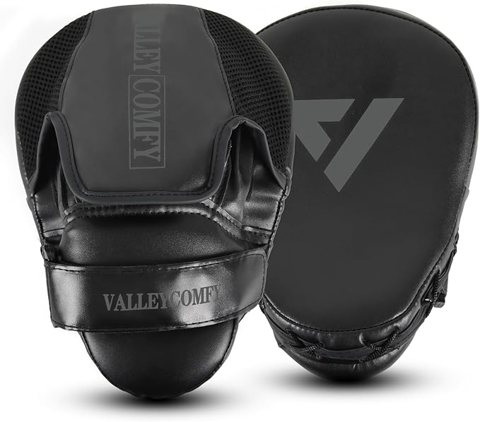 Valleycomfy Boxing Punching Mitts,Boxing Pads Mitts for Men,Ideal for Boxing Training,Kickboxing,Martial Arts