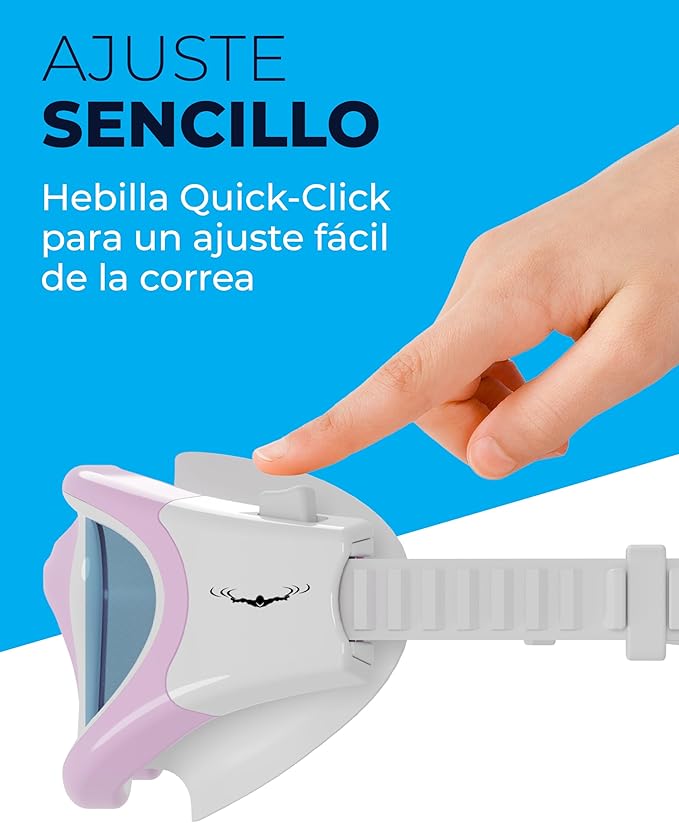 AqtivAqua Swimming Goggles, DX Wide View Swim Goggles for Adult Men Women, Anti Fog No Leaking