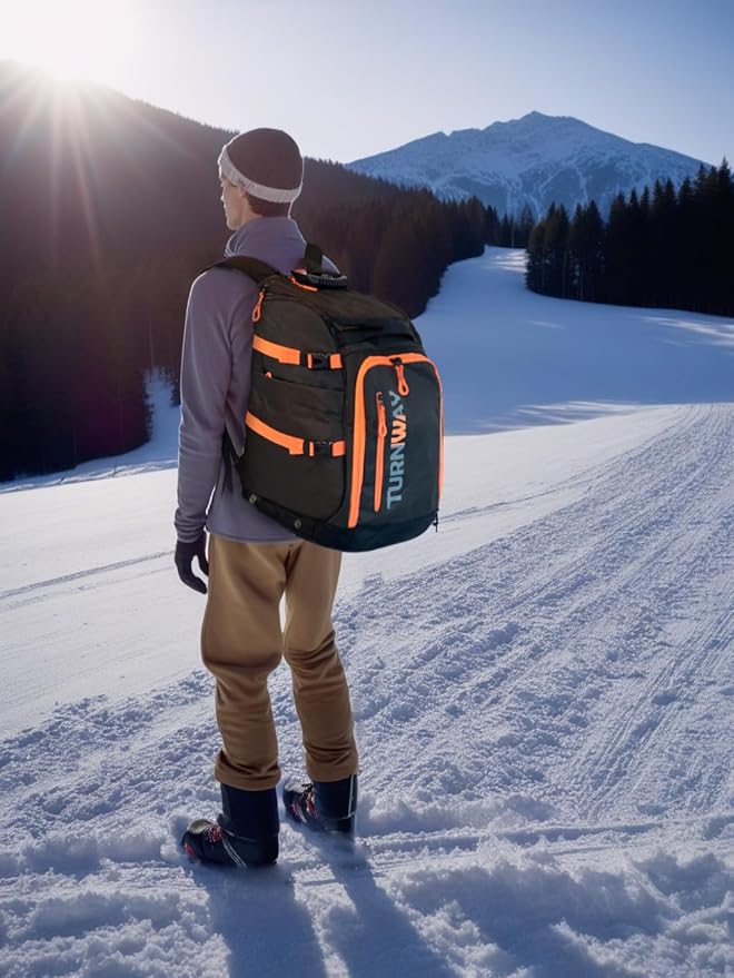 Ski/Snowboard Boot Bag/Skating Bag | Excellent for Store and Transport Gear, Jacket, Helmet, Goggles, Gloves & Accessories