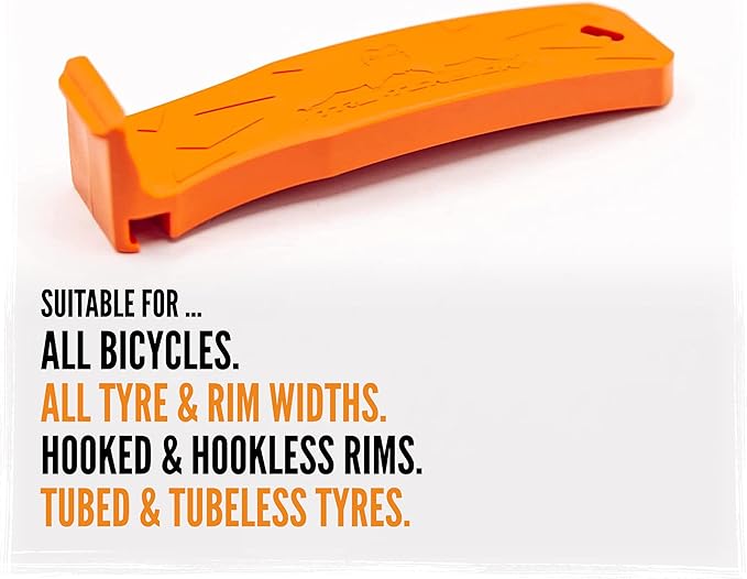 Tru-Tension | Tire Monkey | Tire Lever | Only One Needed to Change Any Tire | Bicycle Tools & Accessories
