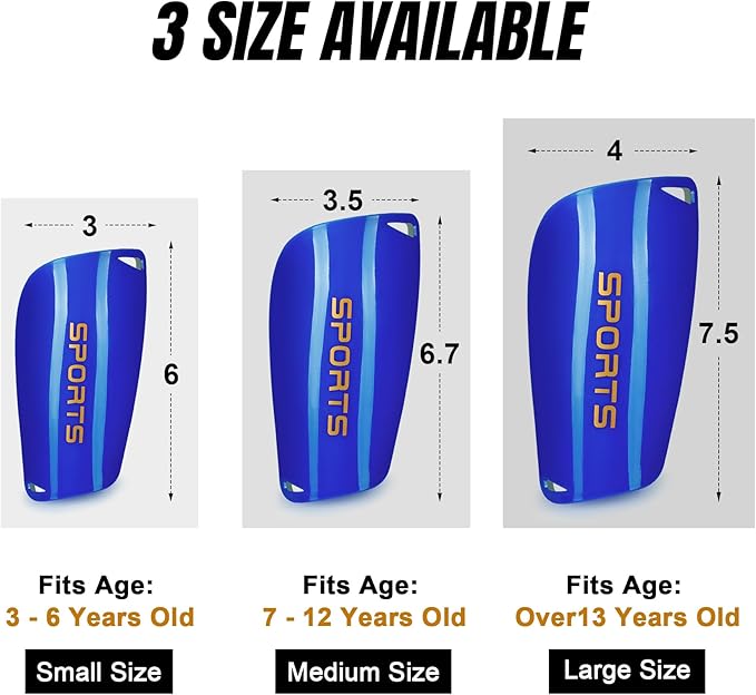 XZQTIVE Soccer Shin Guards with Shin Sleeves and Soccer Socks, Football Shin Pads Set for Kids Youth and Adult