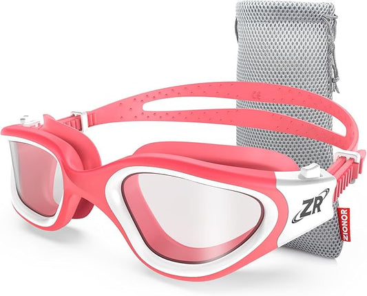 ZIONOR G1 Polarized Swimming Goggles for Unisex Adult Women Anti Fog 100% Anti UV Diving Goggles