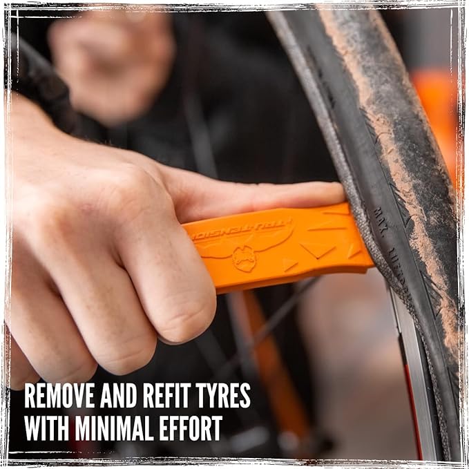 Tru-Tension | Tire Monkey | Tire Lever | Only One Needed to Change Any Tire | Bicycle Tools & Accessories