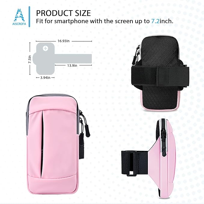 Phone Holder Arm Bands for Running Armband Small Crossbody Bags for Women Kids,iPhone 15 14 13 12 11 Pro Max Xs Xr X 6 7 8 Plus SE Mini Galaxy Ultra Edge S24 S23 Note