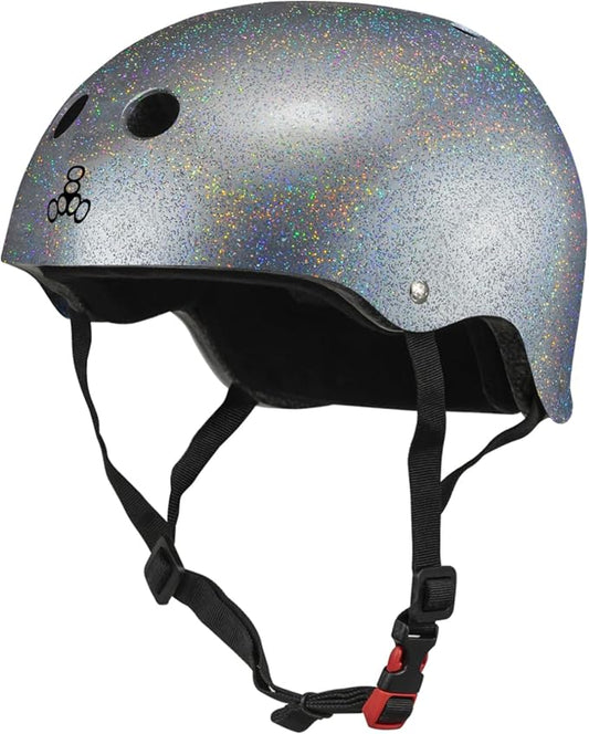 Triple Eight Certified Sweatsaver Helmet for Skateboarding, BMX, Roller Derby, Roller Skating, Inline Skating, Scooter and Bike