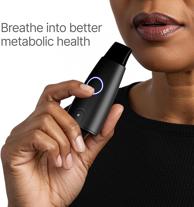 Lumen Metabolism Tracker Device - Measure Real-Time Fat & Carb Burn, Daily Nutrition, Meal Plans, Metabolic Health, Weight Loss, Athletic Fitness & Performance for Men & Women w/Month Subscription