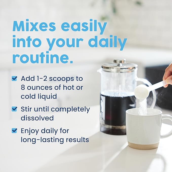 NativePath Collagen Peptides - Hydrolyzed Type 1 & 3 Collagen Powder for Skin, Hair, Nails - 8.8 oz (25 Servings)