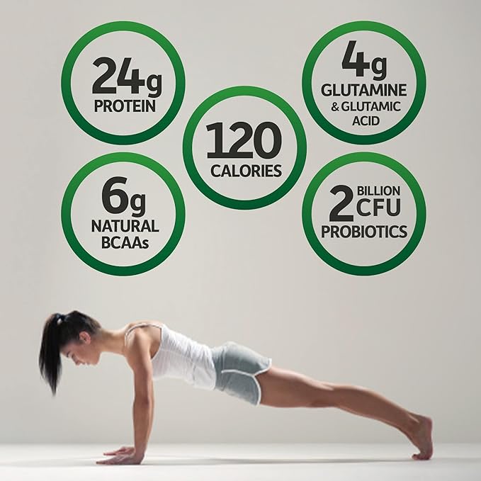 Garden of Life SPORT Whey Protein Powder Vanilla, Premium Grass Fed Whey Protein Isolate plus Probiotics for Immune System Health, 24g Protein, Non GMO, Gluten Free, Cold Processed - 20 Servings