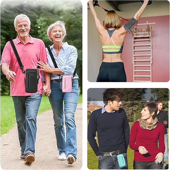 Phone Holder Arm Bands for Running Armband Small Crossbody Bags for Women Kids,iPhone 15 14 13 12 11 Pro Max Xs Xr X 6 7 8 Plus SE Mini Galaxy Ultra Edge S24 S23 Note