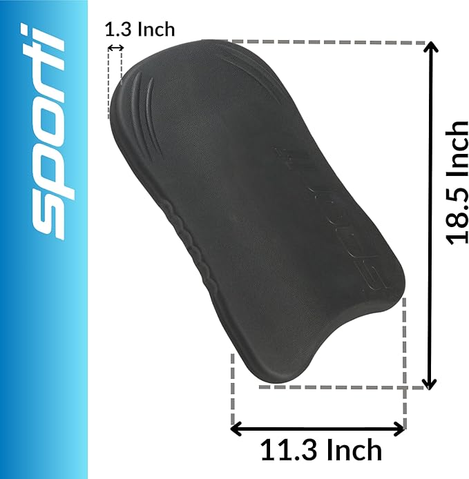 Sporti Adult Kickboard for Swim Training - Swimming Kickboard for Men Women, Water Board for Adult, Swimming Training Aid
