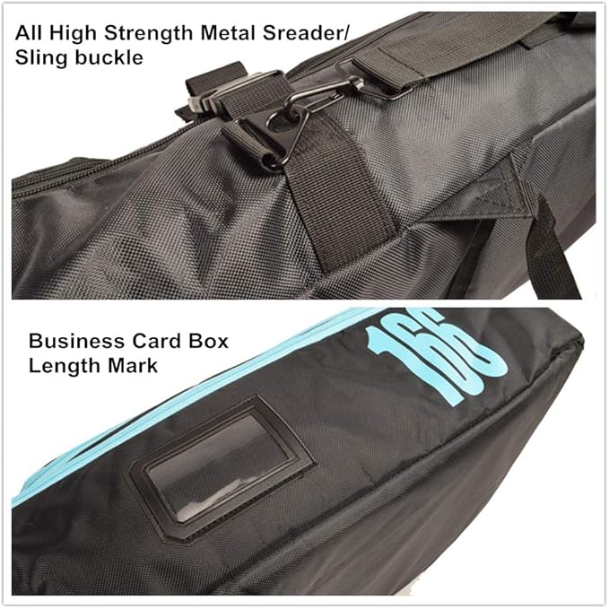 UNISTRENGH Fully Padded Snowboard Bag Waterproof Snow Sports Ski Boots&Helmet Equipment Bags