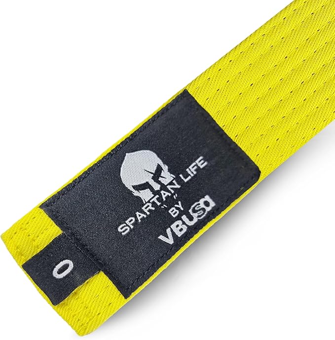 Karate Belt, All-Purpose Martial Arts Belt, Judo, Taekwondo Belt, Durable MMA Color Rank TKD Belt Size 0-6.