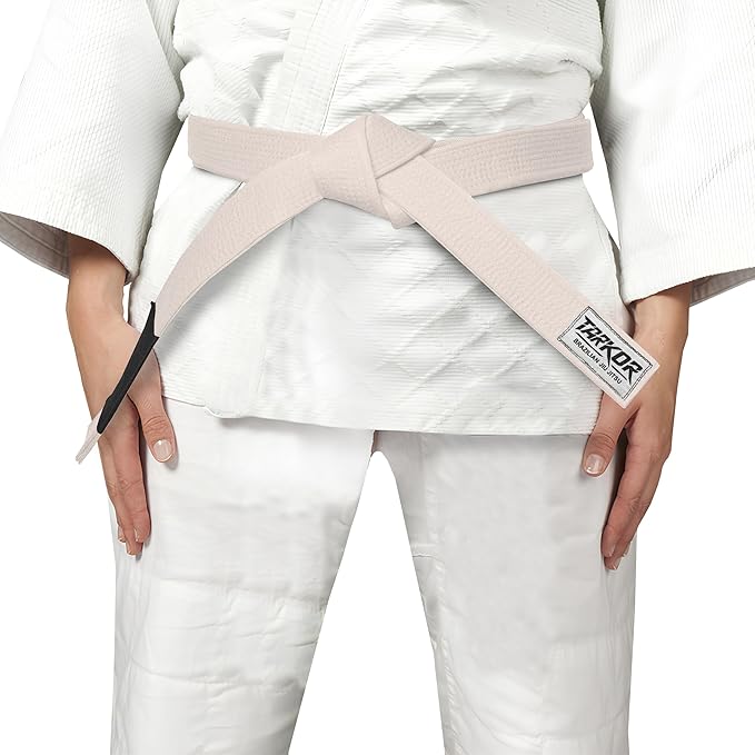 Vintage Series BJJ Belt for Men & Women Brazilian Jiu Jitsu Belt for Jiu Jitsu Gi