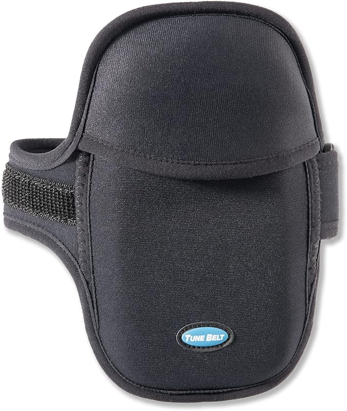 Tune Belt AB93 Cell Phone Armband Case Water Resistant Running Holder for iPhone Pro Max Plus (15/14/13/12/11/X/XS/XR/8) Galaxy S Ultra Plus Edge Note (23/22/21/20) Adjustable Strap & Key Pocket