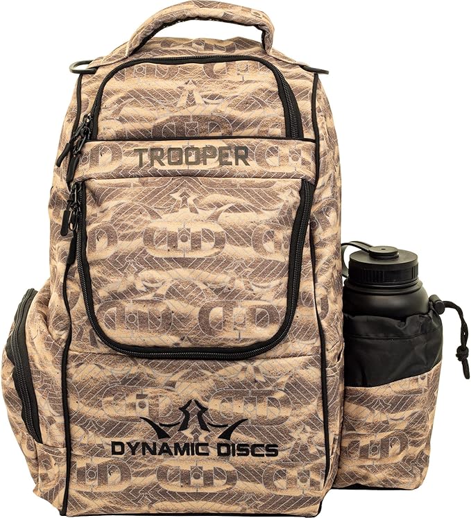 Dynamic Discs Trooper Disc Golf Bag | Large Frisbee Bags with 18+ Discs Capacity | Lightweight & Durable Backpack | Great Gifts or Disc Golf Accessories for Men | Ideal for Beginners & Pro Players
