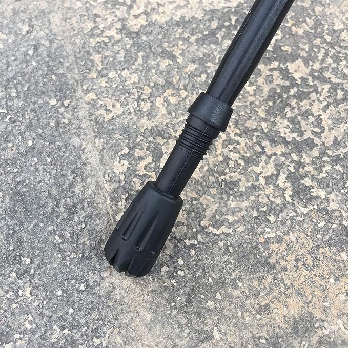 Trekking Pole Accessories Extra Thick and Wear Resisting Rubber Tips Snow Support Mud Support for Hiking Poles for All Common Trekking Poles, Hiking Sticks, Nordic Walking Poles with a Inner Diameter of 11mm/0.43"