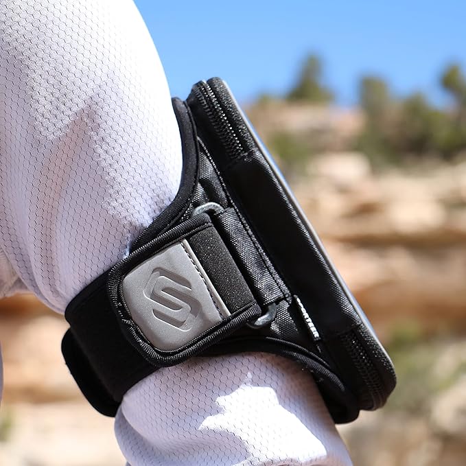 Sporteer Entropy E8 Running Armband - Compatible with iPhone 16 Pro Max, 16 Plus, 15/14 Pro Max, 16/15/14 Pro, iPhone 16/15/14, Galaxy S25+, S24+, S23+, Pixel, & Many More Mobile Phones - FITS Cases