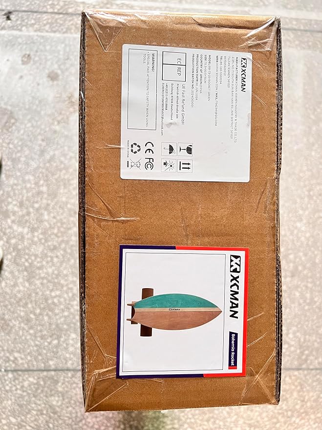 XCMAN Surf Balance Board Trainer with Roller Wooden Exercise Balancing Stability Trainer - Non Slip Surface for Adults Kids|Balance Board for Surfing,Snowboarding,Skateboarding,Hockey,Yoga Training