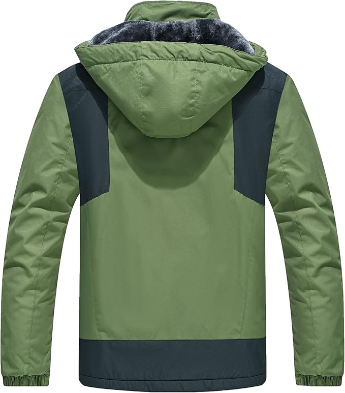 Rapoo Men's Winter Ski Snow Jacket Mountain Waterproof Windproof Rain Jacket