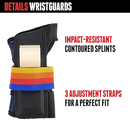 Triple Eight Saver Series 3-Pack Pad Set– Ideal for Skateboarding, In-line Skating, Roller Skating, and Biking