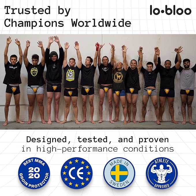 Thai Cup 2.0 Patented Athletic Groin Cup for Close Contact Sports as MMA, Krav MAGA, Thai Boxing. Male Size +13yrs