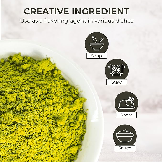 Moringa Leaf Powder - 10.58 oz, 100% Pure & Natural, For Tea, Drinks, Cooking & Skincare, Supports Digestion, Immune, Sleep & Relaxation, Finely Ground, No Sugar, No Caffeine