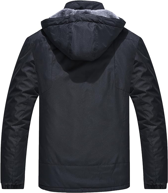 Rapoo Men's Winter Ski Snow Jacket Mountain Waterproof Windproof Rain Jacket