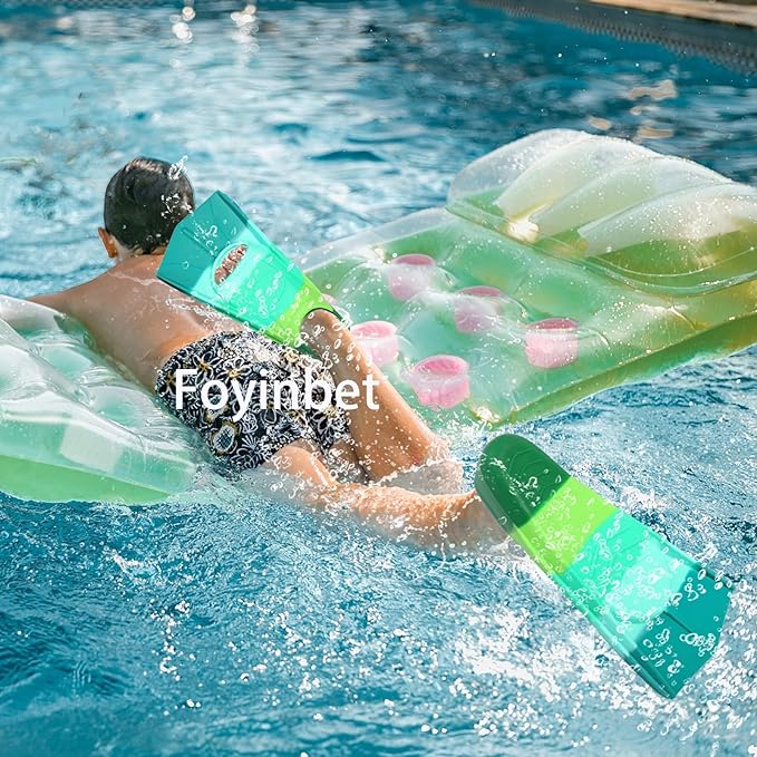 Kids Swim Fins,Short Kids Fins Youth Swimming Flippers for Lap Swimming Training for Children Girls Boys Beginners