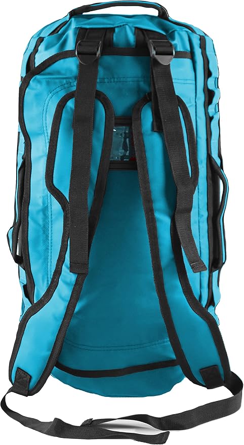 Element Equipment Trailhead Duffel Bag Shoulder Straps Waterproof Teal Small