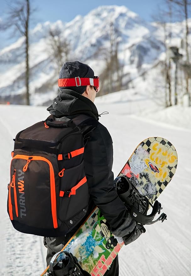 Ski/Snowboard Boot Bag/Skating Bag | Excellent for Store and Transport Gear, Jacket, Helmet, Goggles, Gloves & Accessories