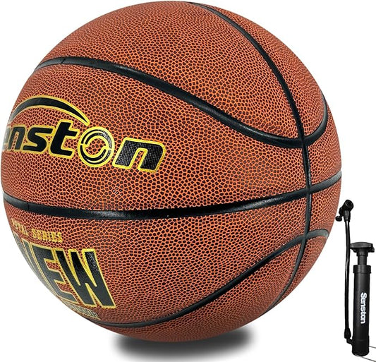 Senston Kids Basketball Balls Size 3/5/7 Basketballs Indoor Outdoor 27.5/29.5 inch Basketball Gifts for Kids/Girls/Boys