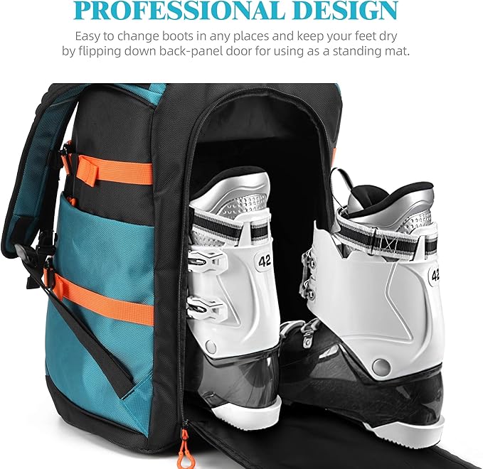 Ski/Snowboard Boot Bag/Skating Bag | Excellent for Store and Transport Gear, Jacket, Helmet, Goggles, Gloves & Accessories