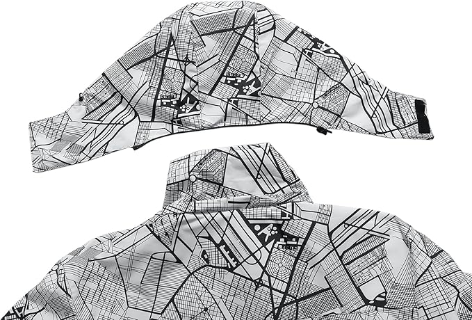 OTU Men's Waterproof Ski Jacket Snowboarding Windbreaker Warm Winter Hooded Mountain Snow Coat