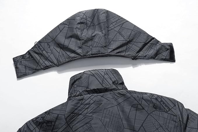 OTU Men's Waterproof Ski Jacket Snowboarding Windbreaker Warm Winter Hooded Mountain Snow Coat