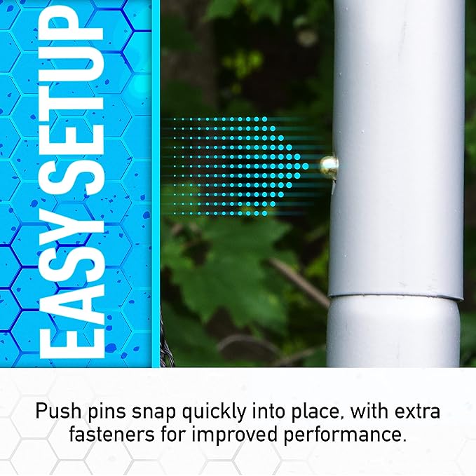 Franklin Sports Soccer Rebounder - Tournament Steel Rebounding Net - Perfect for Backyard Practice and Training - 12' x 6' & 6' x 4'