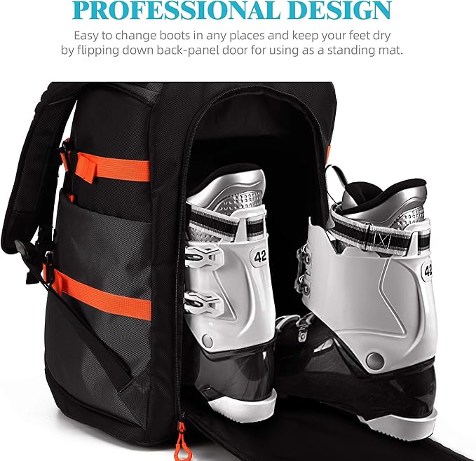 Ski/Snowboard Boot Bag/Skating Bag | Excellent for Store and Transport Gear, Jacket, Helmet, Goggles, Gloves & Accessories