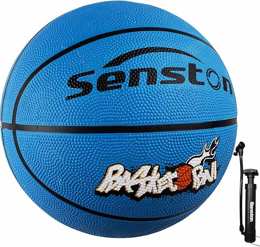 Senston Kids Basketball Balls Size 3/5/7 Basketballs Indoor Outdoor 27.5/29.5 inch Basketball Gifts for Kids/Girls/Boys