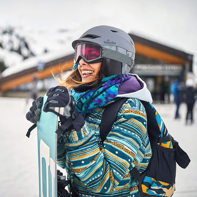 Ski and Snowboard Helmet - Active Ventilation, Audio Compatible Snow Sports Luxury Helmet With ASTM Standard Safety for Men, Women and Youth