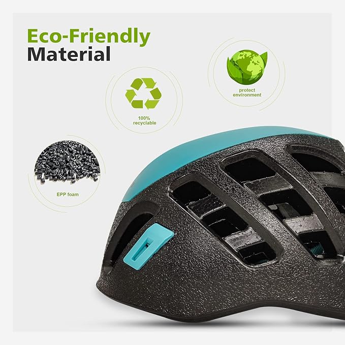 Rock Climbing Helmet for Adult, Lightweight Adjustable Helmet for Rock Tree Climbing Work at Height