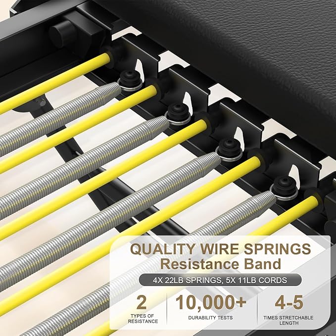 Pilates Reformer, Foldable Reformer Pilates Machine, Pilates Equipment for Home Women Use Gym Workout & Advanced and Beginners Users, Up to 400 lbs Weight Capacity Reformers