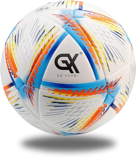 Thermo Bonded Polyurethane Soccer Ball Size 5 – Professional Grade PU Material, USA Quality Outdoor Sports, Premium Size 5 Soccer Ball for Training & Competitive Matches