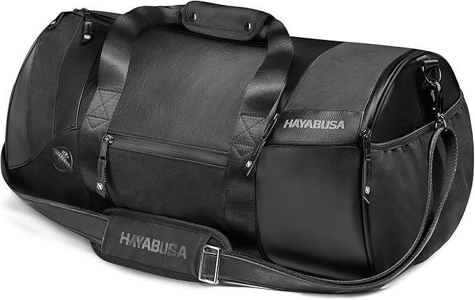 Hayabusa Elite Boxing Duffle Bag - 35 Liters, Black