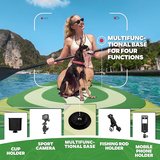 Starcity 11'6"*34"*6" Stand Up Paddle Board,Inflatable Paddle Boards for Adults w/a Simple and Non Slip Design, Moderate Length and Easy Operation, Suitable for Adults.